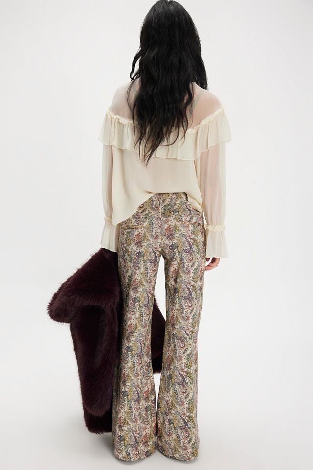 Aster Jacquard Flares