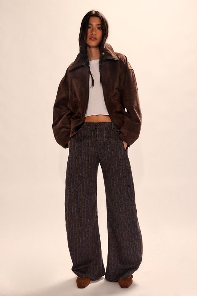 Spotlight Herringbone Trousers
