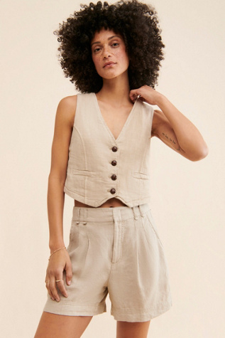 Charley Textured Vest product page
