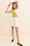 Find Me Now Colorblock Ruffled Tank