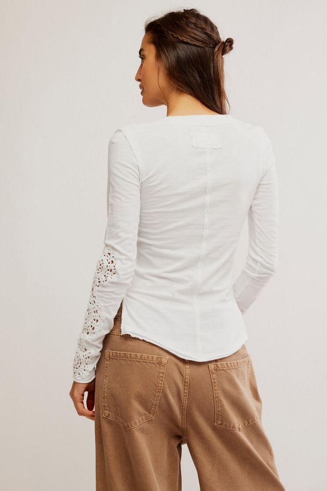 Our Song Henley Cuff Top #1