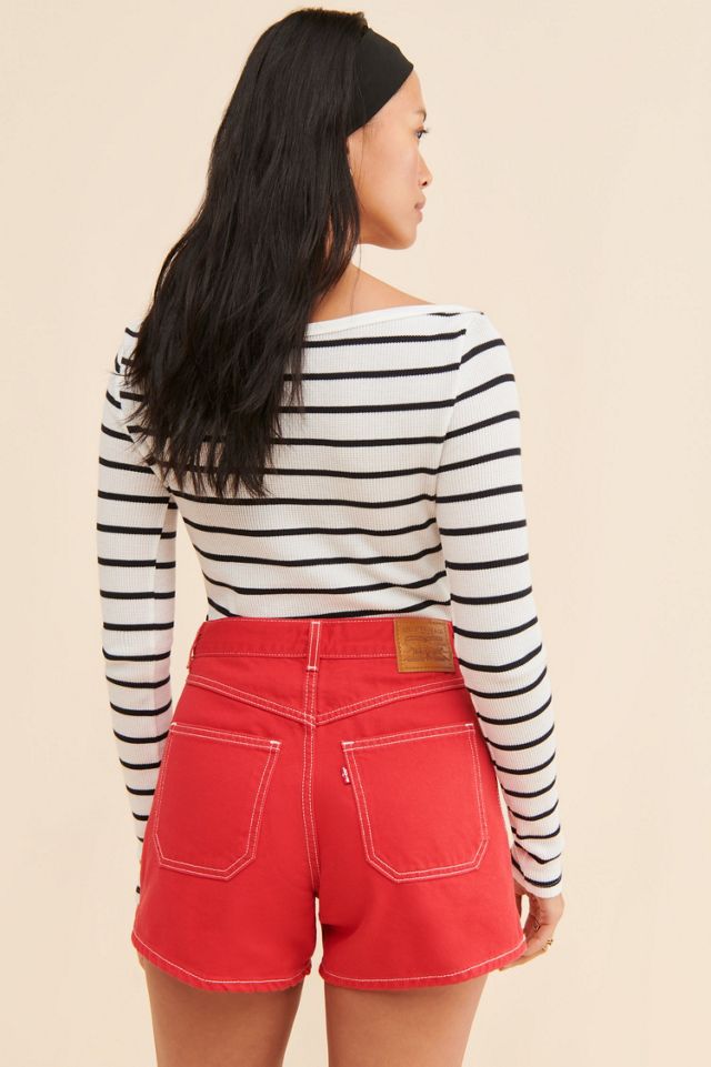 Levi's 80's Mom Patch Pocket Shorts #1