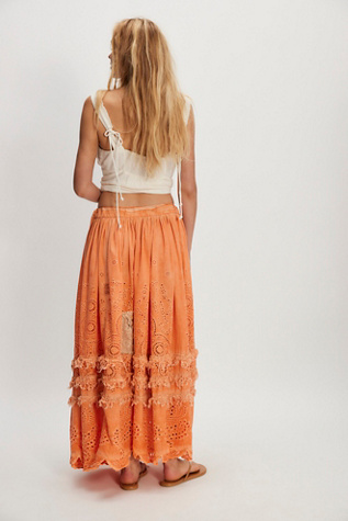 Magnolia Pearl European Eyelet Skirt