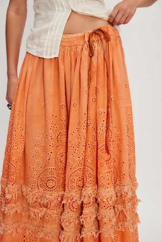 Magnolia Pearl European Eyelet Skirt