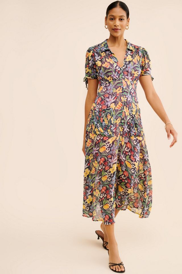 Lemon Meringue Midi Dress #2
