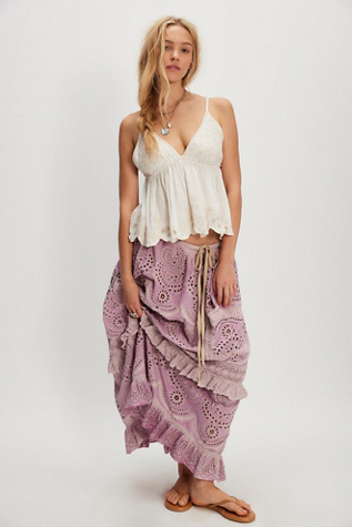 Magnolia Pearl Eyelet Pissarro Skirt