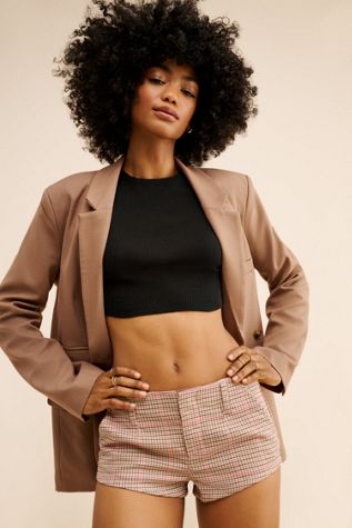Alessia Menswear Trouser Shorts