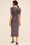 Briella Ruched Midi Dress