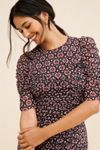 Briella Ruched Midi Dress