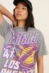 The Wild Collective Los Angeles Lakers Basketball Tee