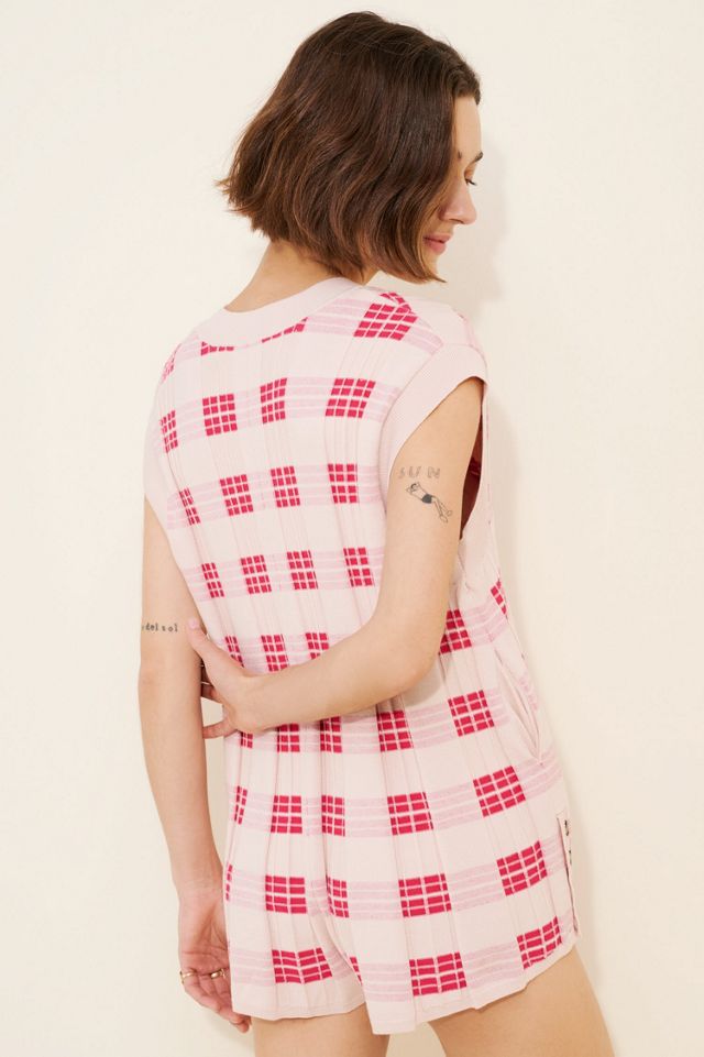 Lewis Plaid Romper #1