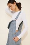 Wrangler Striped Straight Leg Overalls
