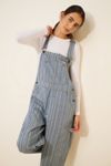 Wrangler Striped Straight Leg Overalls