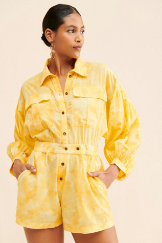 Jen's Pirate Booty Satisfaction Tie-Dye Romper