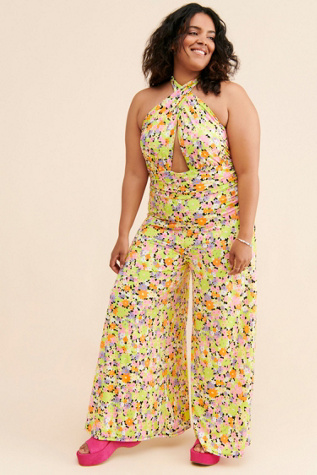 AFRM Pamela Floral Jumpsuit