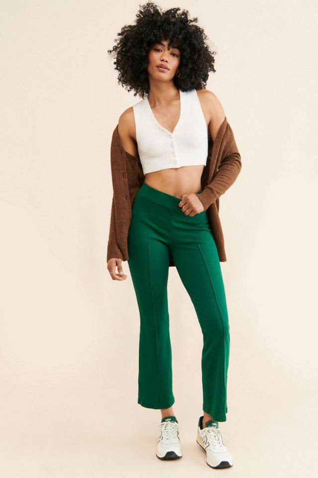 DONNI. Rib Kick Flare Pants #1