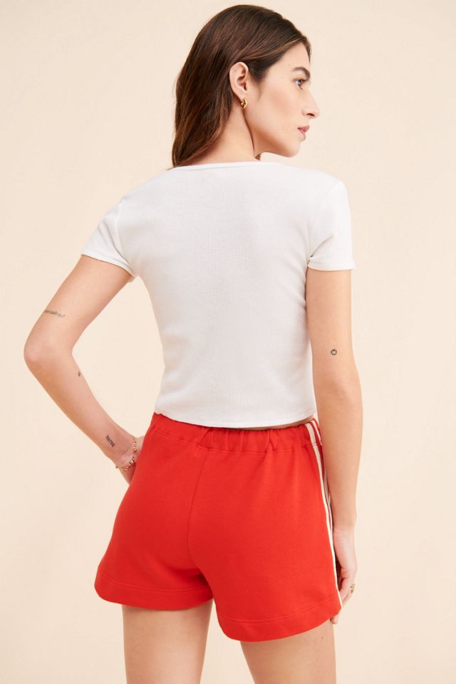 DONNI. The Eco Terry Stripe Sweatshorts #1