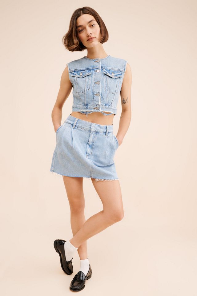 AGOLDE Becker Denim Mini Skirt #2
