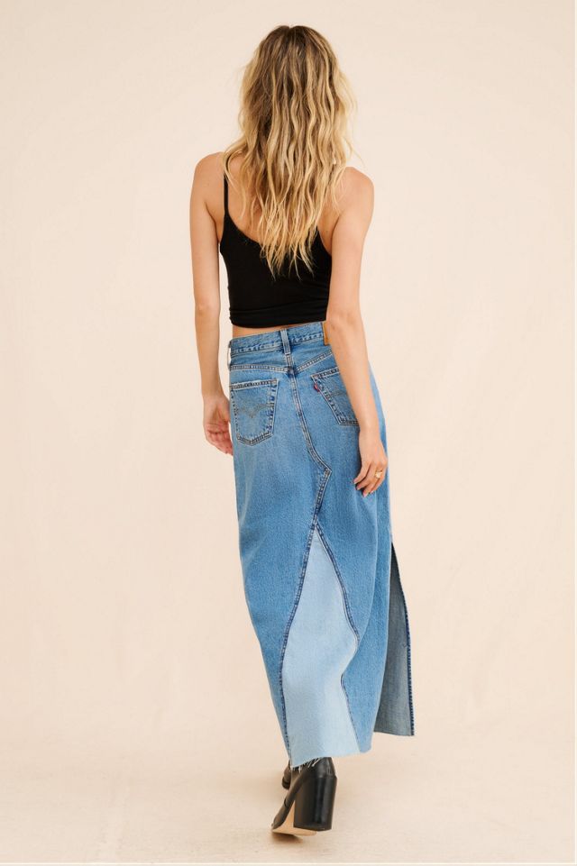 Levi's Iconic Long Denim Skirt #1