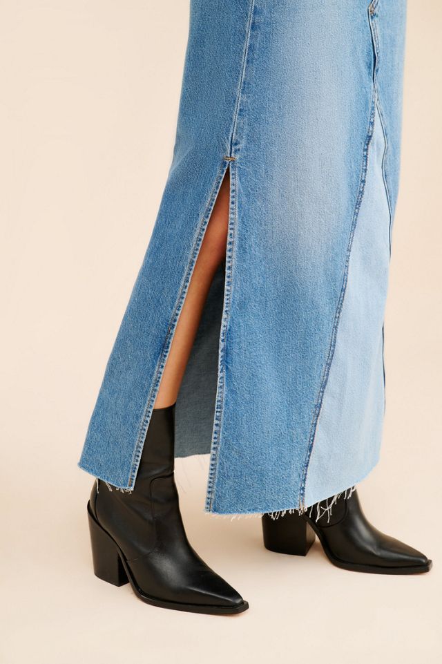 Levi's Iconic Long Denim Skirt #3