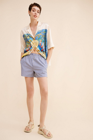 DONNI. The Stripe Pop Boxer Shorts