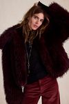Moonlight Glam Faux Fur Jacket