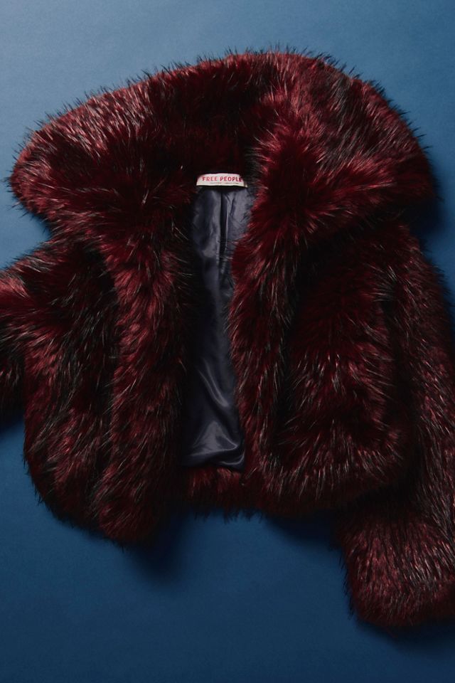 Moonlight Glam Faux Fur Jacket #4