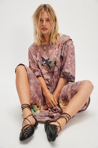 Magnolia Pearl Starra Layered Dress at Free People in Pink