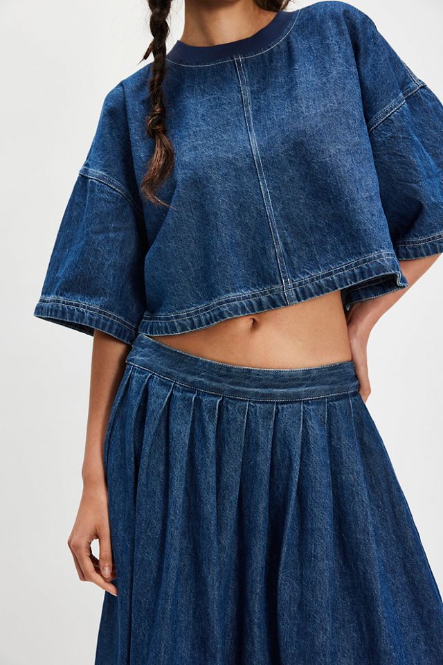 Ensemble jupe en jean Westley #3