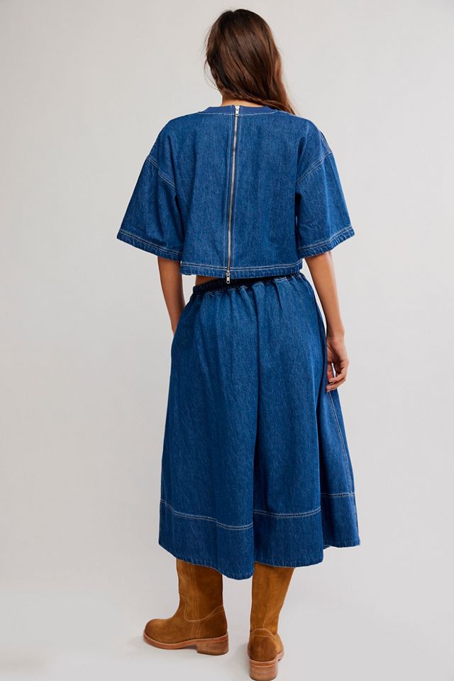 Ensemble jupe en jean Westley #2