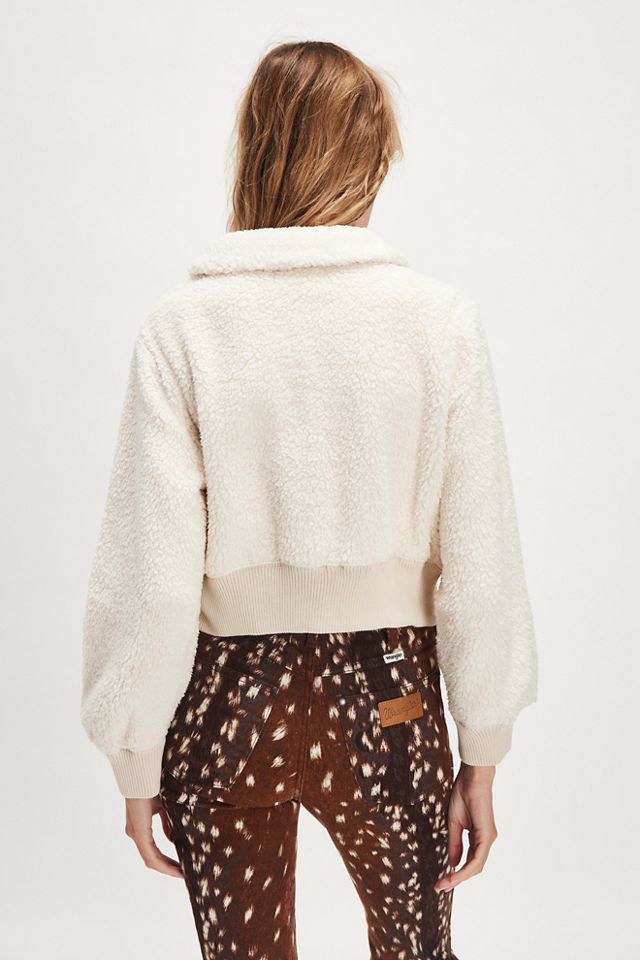 Molly Faux Sherpa Cardi #1