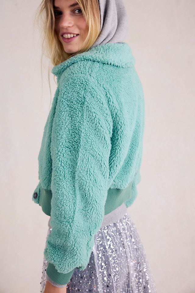 Cardigan en fausse fourrure Sherpa Molly #1