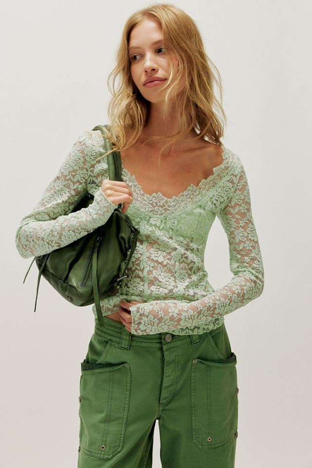 (取寄) フリーピープル レディース オール ナイト ロング スリーブ Free People women All Night Long Sleeve Teak All Night Long Sleeve | Free People