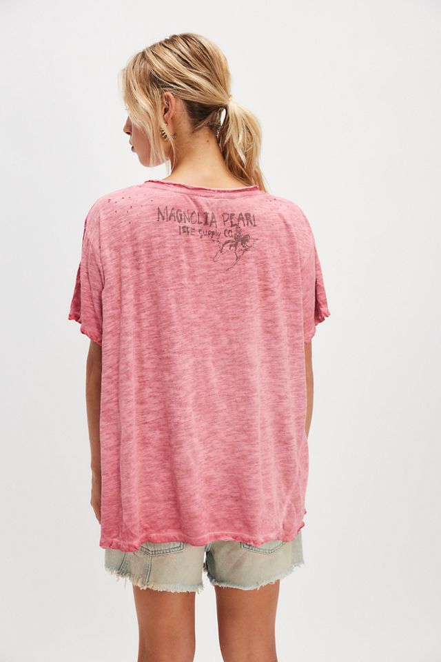 Magnolia Pearl Texas Is For Lovers Tee #1