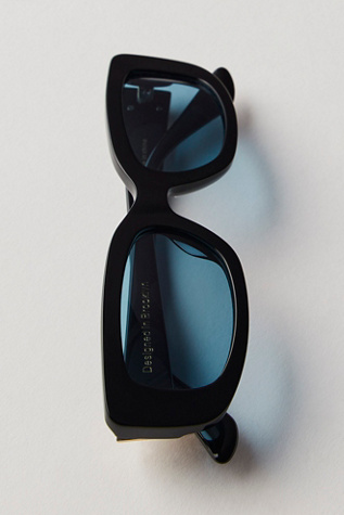 Indy Delancey Square Sunglasses at Free People in Blue