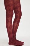 Argyle Allure Tights