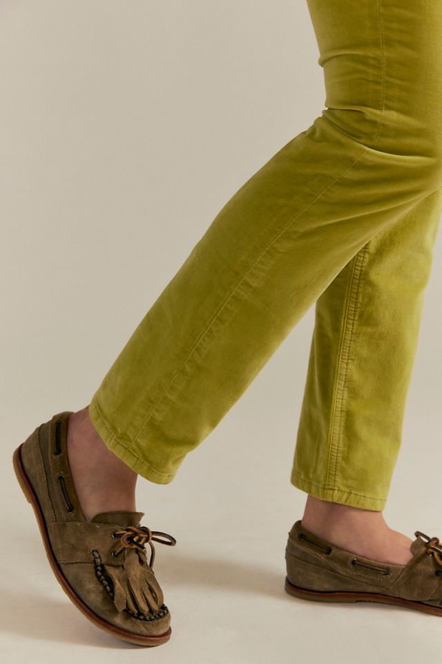 We The Free Oracle Low-Rise Slim Straight Velvet Jeans #3