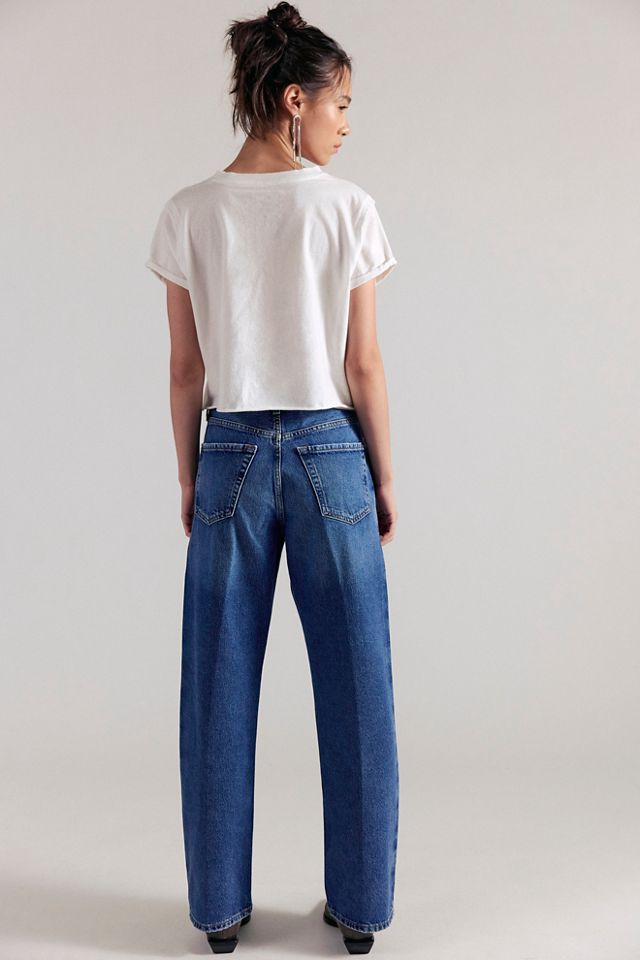 Citizens of Humanity Lindz Low Rise Tuxedo Straight Leg Jeans #1