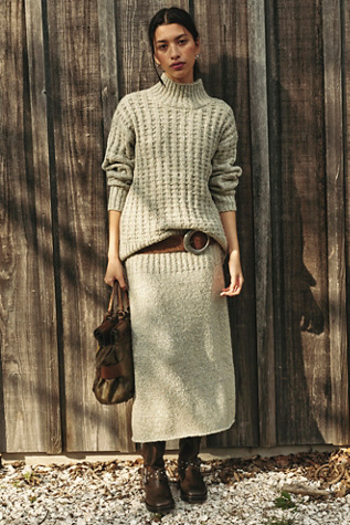 Ensemble Jupe Mi-Longue Way Back Home