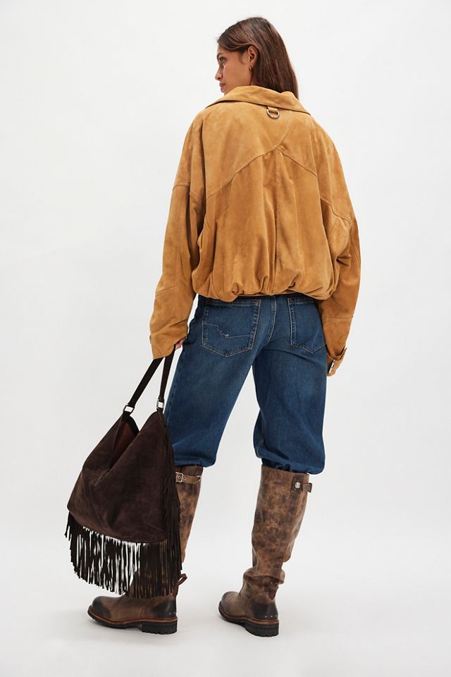 We The Free Sonny Suede Pullover #1