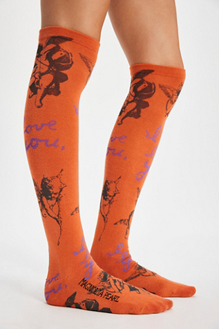 I Love You Over The Knee Socks