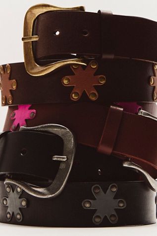 NWT Free People Animal Instinct Pocket Belt in Wild Side Free People Animal Instinct Studded Belt - Wild Side  main image 4