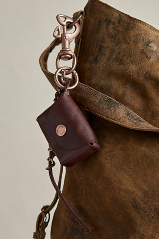 We The Free Hook Keychain at Free People in Brown
