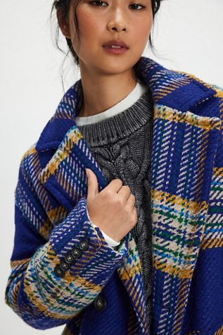 Micah Herringbone Coat - thumbnail 3