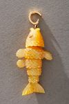 Maura Green Articulated Fish in Golden Mother of Pearl