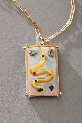 Charme de Carte de Tarot Serpent Maura Green