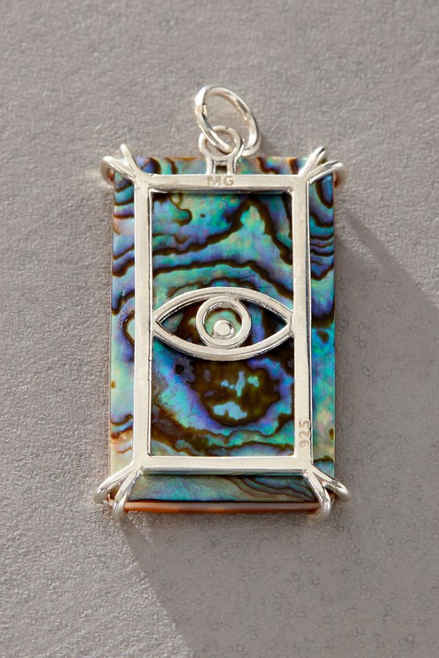 Maura Green Serpent Tarot Card Charm #2