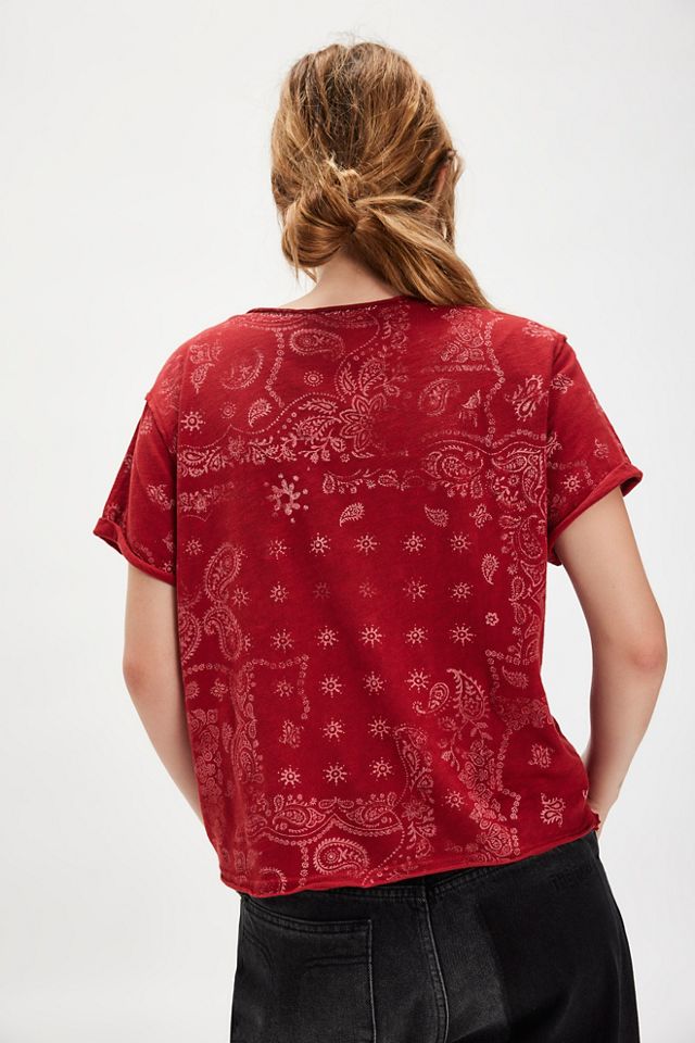 Bandana Mod V-Neck Tee #1