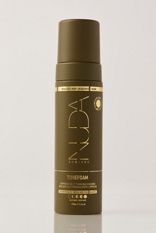 NUDA Tonefoam Express Self Tanning Mousse at Free People in Olive
