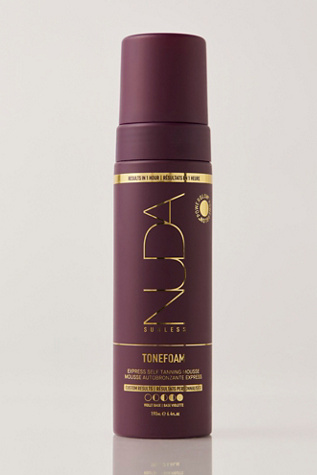 NUDA Tonefoam Express Self Tanning Mousse at Free People, Purple